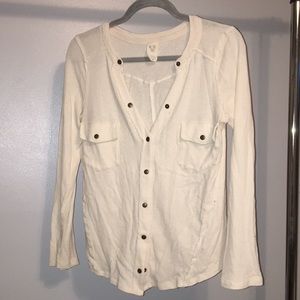 Long-sleeve button up